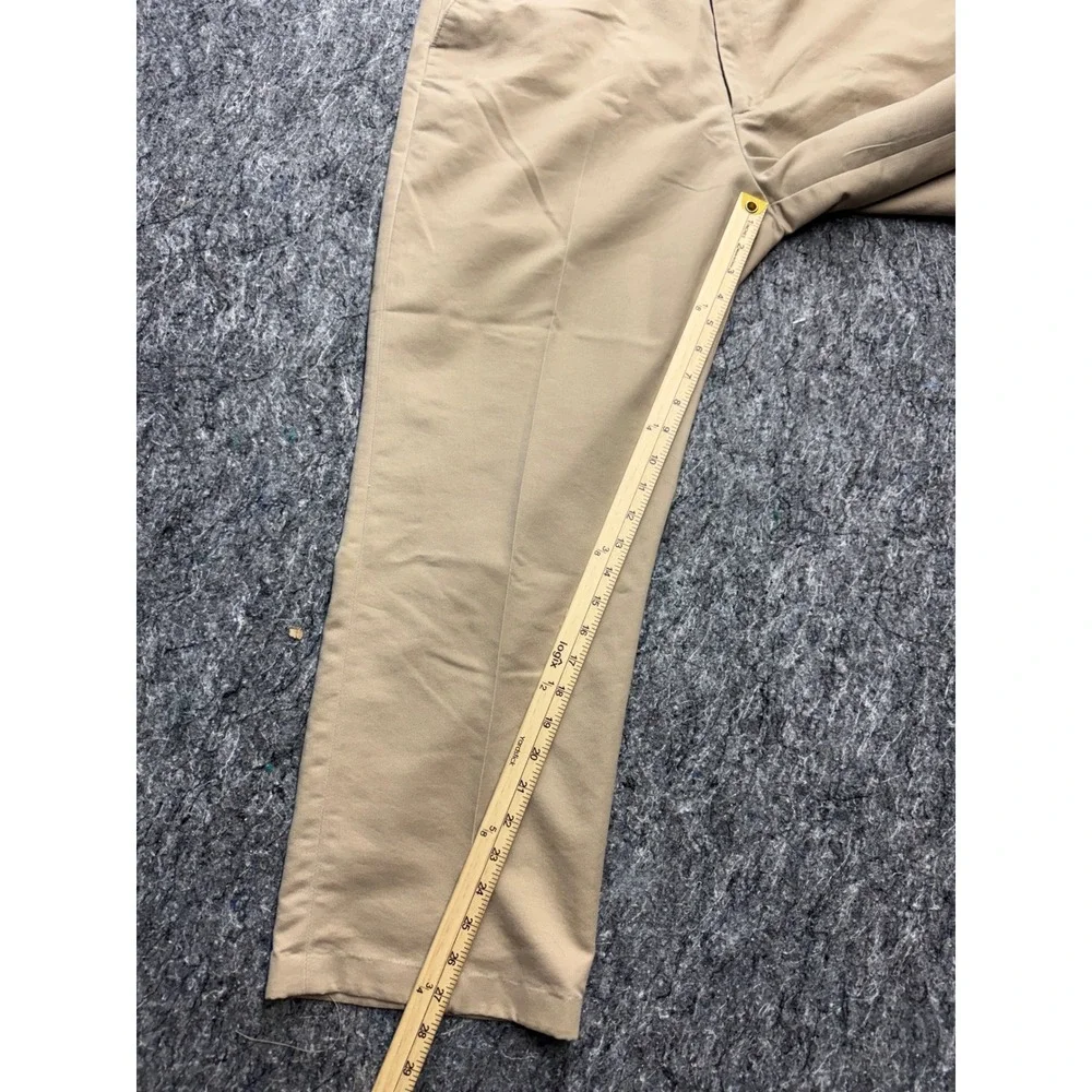 Dockers D3 Classic Fit Khaki Pants Mens 36x29 Tan Flat Front Chino Trousers